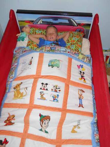 Photo of Adam Gs quilt