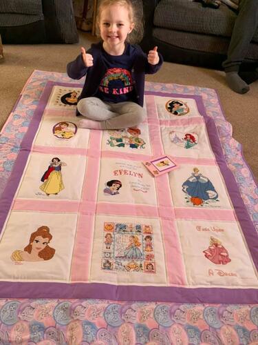 Photo of Evelyns quilt