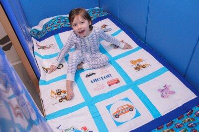 Photo of Victors quilt