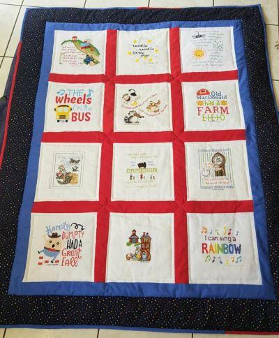 Photo of Cameron Fs quilt