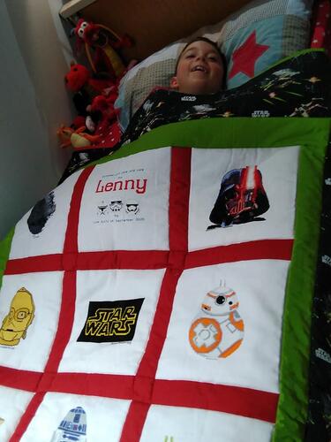 Photo of Lenny Hs quilt
