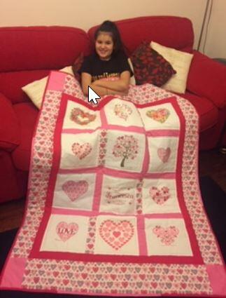 Photo of Francesca Ps quilt