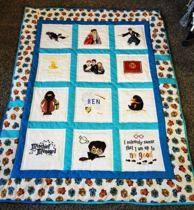 Photo of Ben Ms quilt