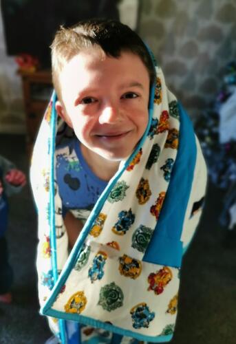 Photo of Ben Ms quilt
