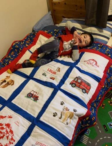 Photo of Logan Hs quilt