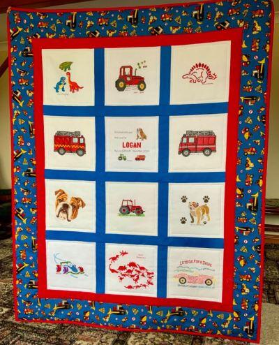 Photo of Logan Hs quilt