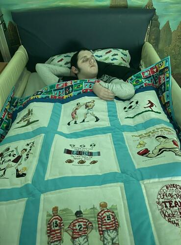 Photo of Luke Ms quilt