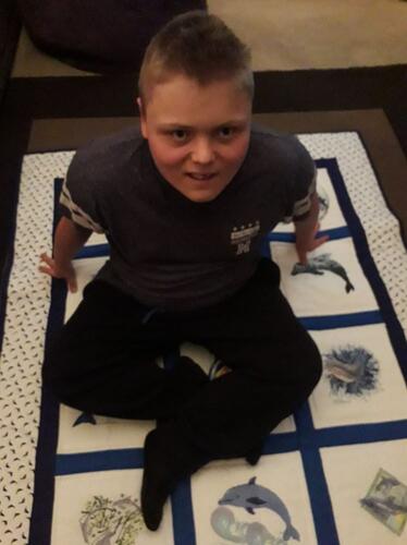Photo of Teddie Ds quilt