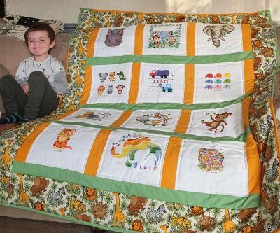 Photo of Liam Ss quilt