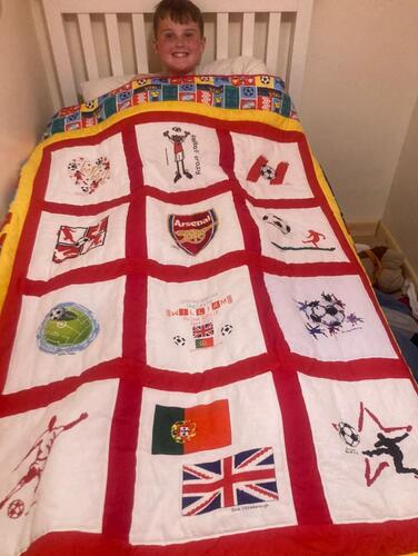 Photo of William Es quilt
