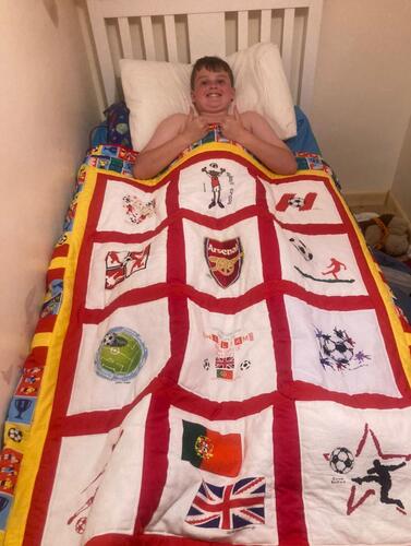 Photo of William Es quilt