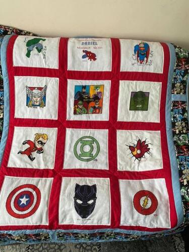Photo of Daniel Bs quilt