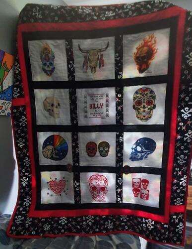 Photo of Billy Gs quilt