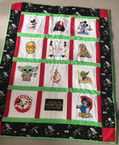 Photo of William Rs quilt