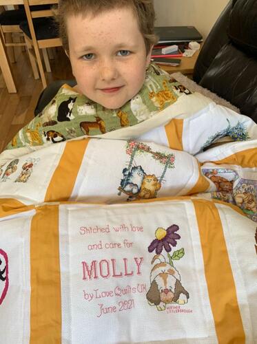 Photo of Molly Bs quilt
