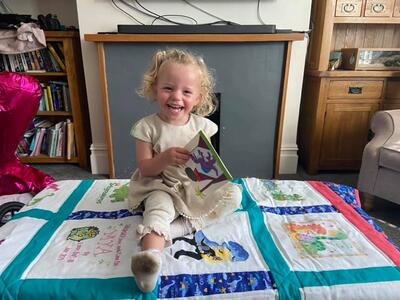 Photo of Mya Ws quilt