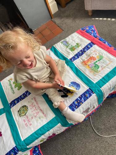 Photo of Mya Ws quilt