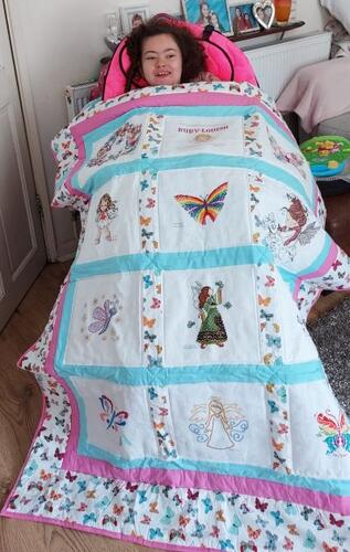 Photo of Ruby-Louisas quilt