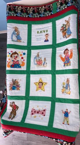 Photo of Levi Ks quilt