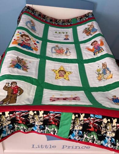 Photo of Levi Ks quilt
