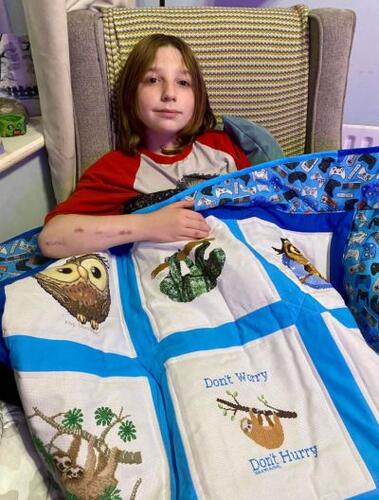 Photo of Mylo Gs quilt