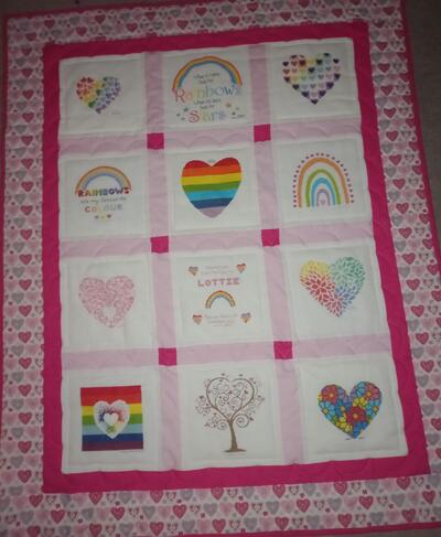Photo of Lottie Ss quilt