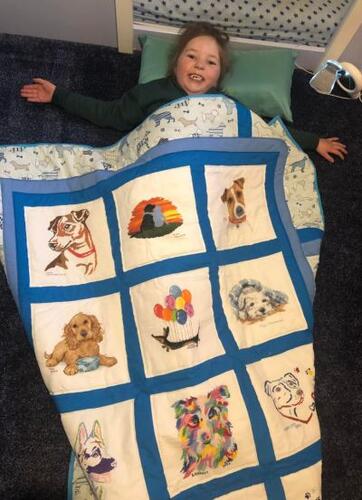 Photo of Saoirses quilt