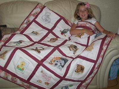 Photo of Emily Jos quilt