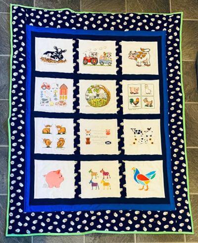 Photo of Elijah-Jayces quilt