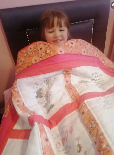 Photo of Sophie Bs quilt