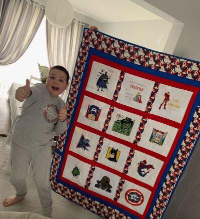 Photo of Tristan Gs quilt