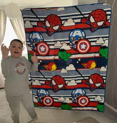 Photo of Tristan Gs quilt