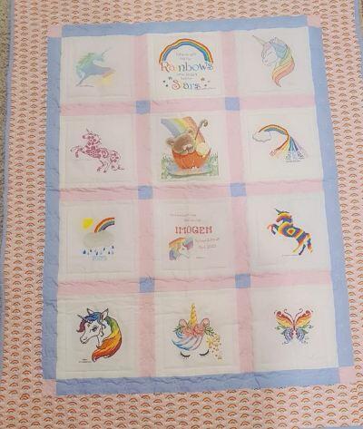 Photo of Imogens quilt