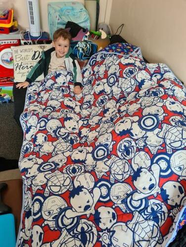 Photo of Peter Hs quilt
