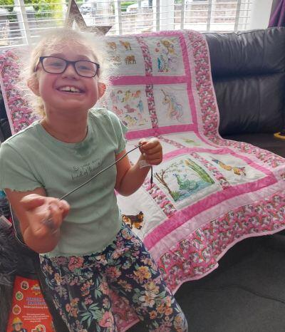 Photo of Bella Ws quilt
