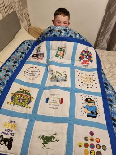 Photo of Alfie Cs quilt