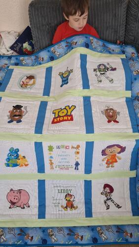 Photo of Lennys quilt