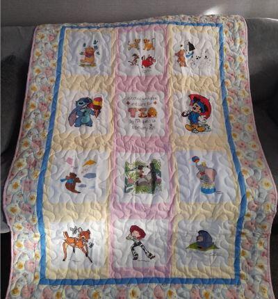 Photo of Tia Ts quilt