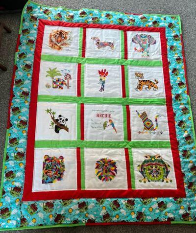 Photo of Archie Bs quilt