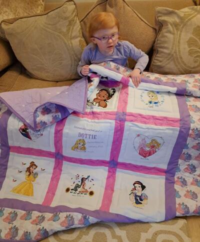 Photo of Dottie Js quilt