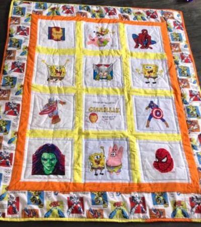 Photo of Charlie Fs quilt