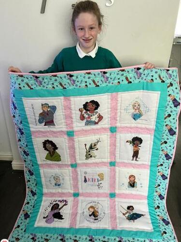 Photo of Kiki Bs quilt