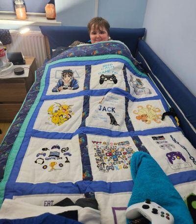 Photo of Jack Ss quilt