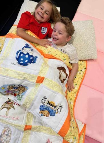 Photo of Max Ws quilt