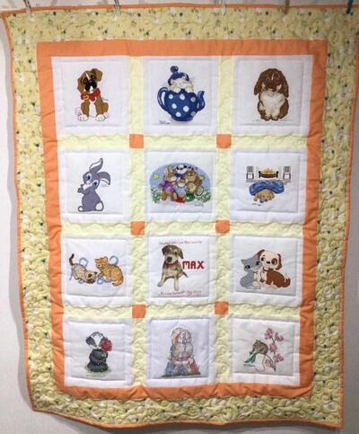 Photo of Max Ws quilt