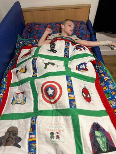 Photo of Christian As quilt