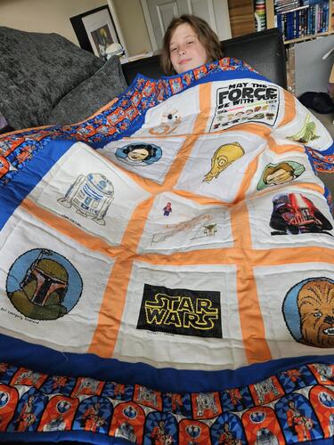 Photo of Logan Ws quilt