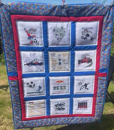 Photo of Alex Ms quilt