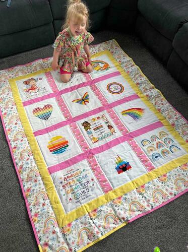 Photo of Bella Ps quilt