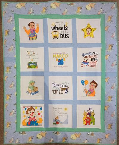 Photo of Marco Hs quilt